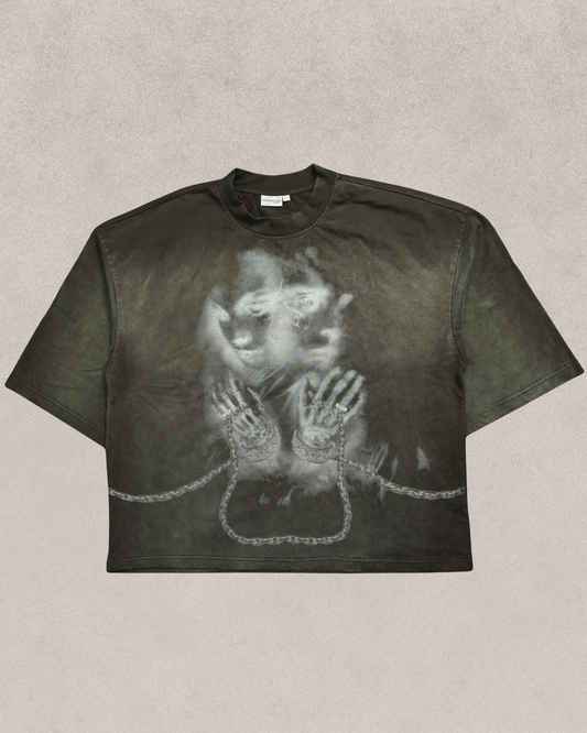 Till Death Do us Part Mocha 3/4 Sleeve Shirt
